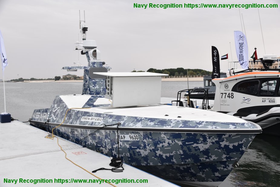 NAVDEX 2019 Al Seer Marine showcased its USVs 001