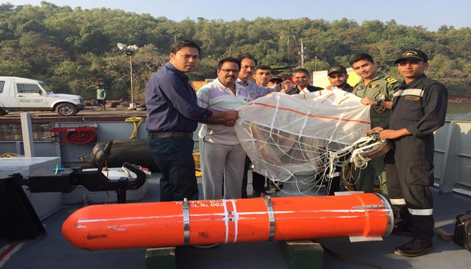 Indian Navy has tested air droppable support containers 925 001