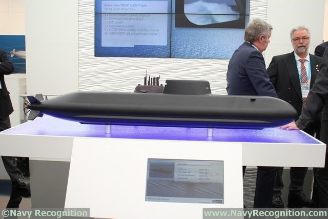 MHI's Concept Model of SEA1000 on display at PACIFIC 2015
