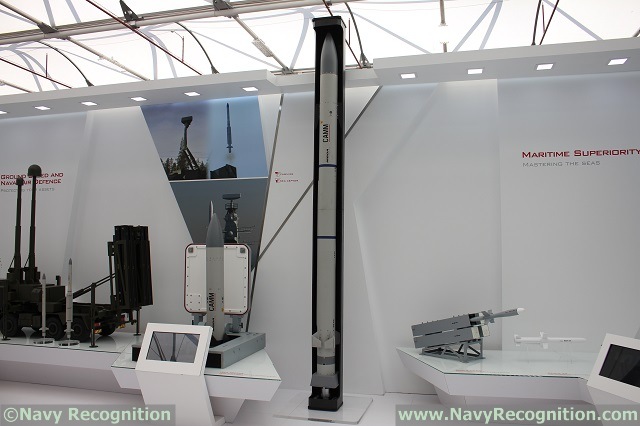 I n 2014, the New Zealand MoD signed a contract on behalf of the Royal New Zealand Navy for MBDA’s Sea Ceptor to provide the future air defence element of its Frigate Systems Upgrade project for its two ANZAC class frigates, the HMNZ Te Kaha and Te Mana. At the end of the same year, Brazil also selected this soft vertically launched system to equip its four future new Tamandaré class corvettes. Deploying the new generation CAMM (Common Anti-air Modular Missile), Sea Ceptor is already creating a significant amount of export interest. In addition to its ability to counter the full range of current and future air threats, as well as certain surface targets, the fact that CAMM does not rely on dedicated tracker/illuminator radars but can be cued by the launch vessel’s own standard surveillance radar, its ability, thanks to its folding fins, to maximise launch canister density and its soft launch technology allowing a greater degree of flexibility in terms of installation position all combine to make this an extremely relevant consideration for navies planning new builds or refits.