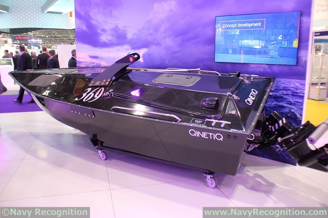 Qinetiq Hammerhead USV target